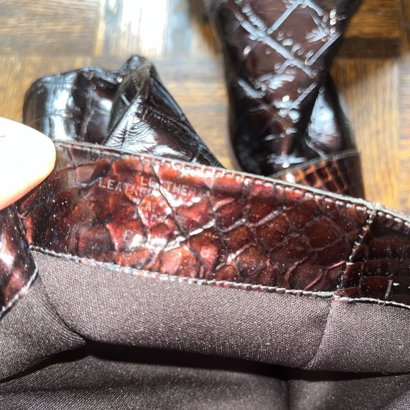 Alex Marie Leather Boots Sz 8.5 - Picture 8 of 12